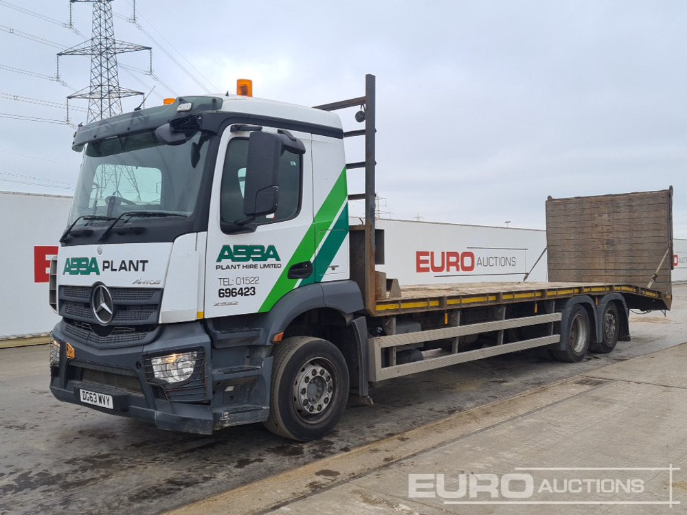 2013 Mercedes Antos - Бордови камион: снимка 1 2013 Mercedes Antos - Бордови камион: снимка 1