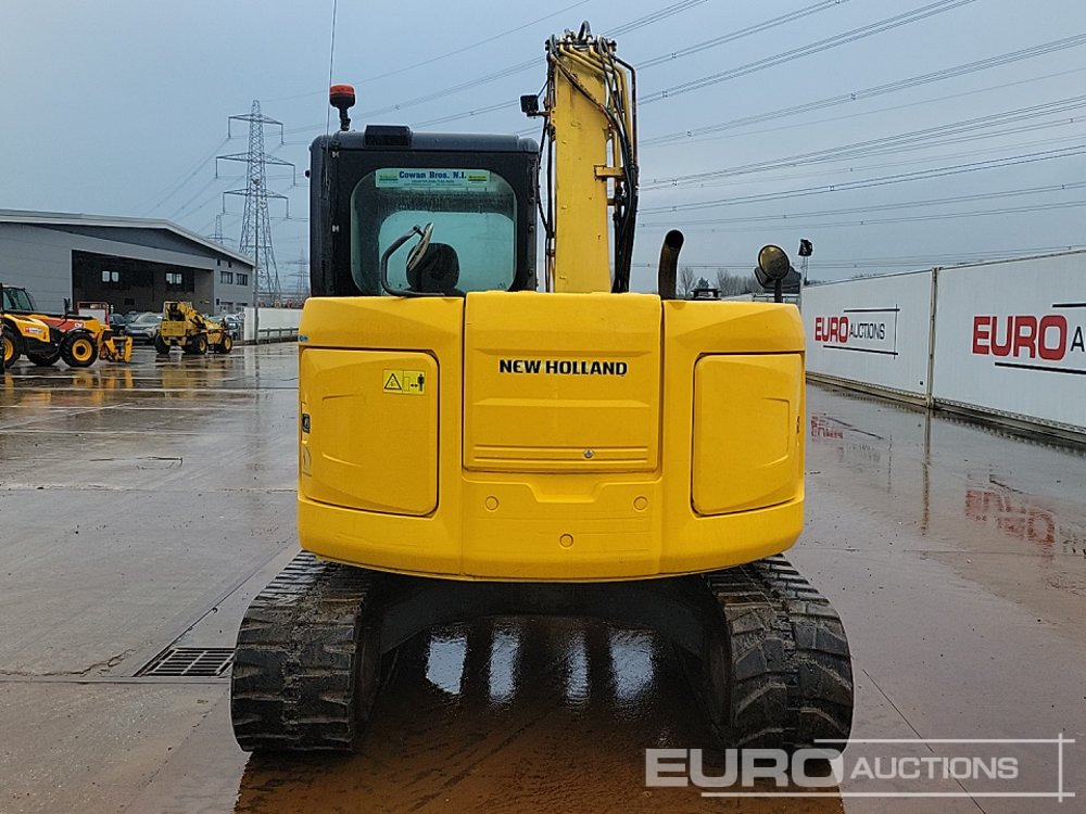 2013 New Holland Kobelco E75CSR - Мини багер: снимка 4 2013 New Holland Kobelco E75CSR - Мини багер: снимка 4