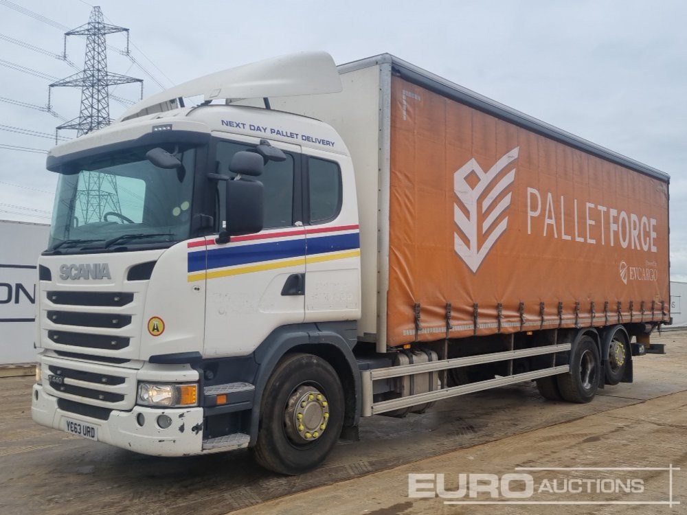 2013 Scania G440 - Камион с брезент: снимка 1 2013 Scania G440 - Камион с брезент: снимка 1