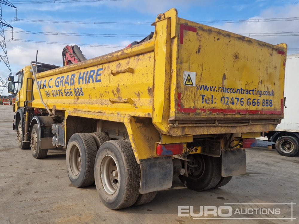 2013 Scania P400 - Самосвал камион, Камион с кран: снимка 3 2013 Scania P400 - Самосвал камион, Камион с кран: снимка 3
