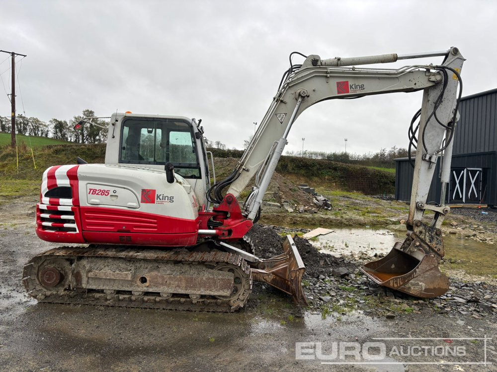 2013 Takeuchi TB285 - Мини багер: снимка 1 2013 Takeuchi TB285 - Мини багер: снимка 1