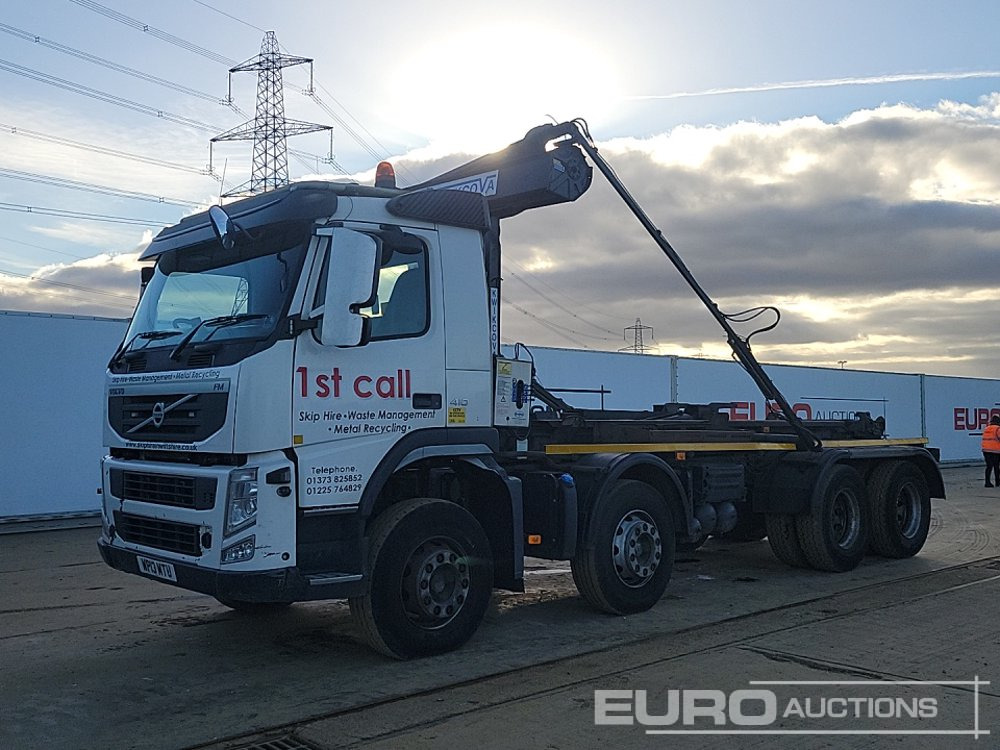 2013 Volvo FM 410 - Мултилифт за контейнери камион: снимка 1 2013 Volvo FM 410 - Мултилифт за контейнери камион: снимка 1