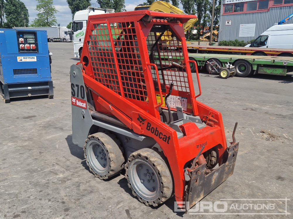 Мини челен товарач 2014 Bobcat S70: снимка 7