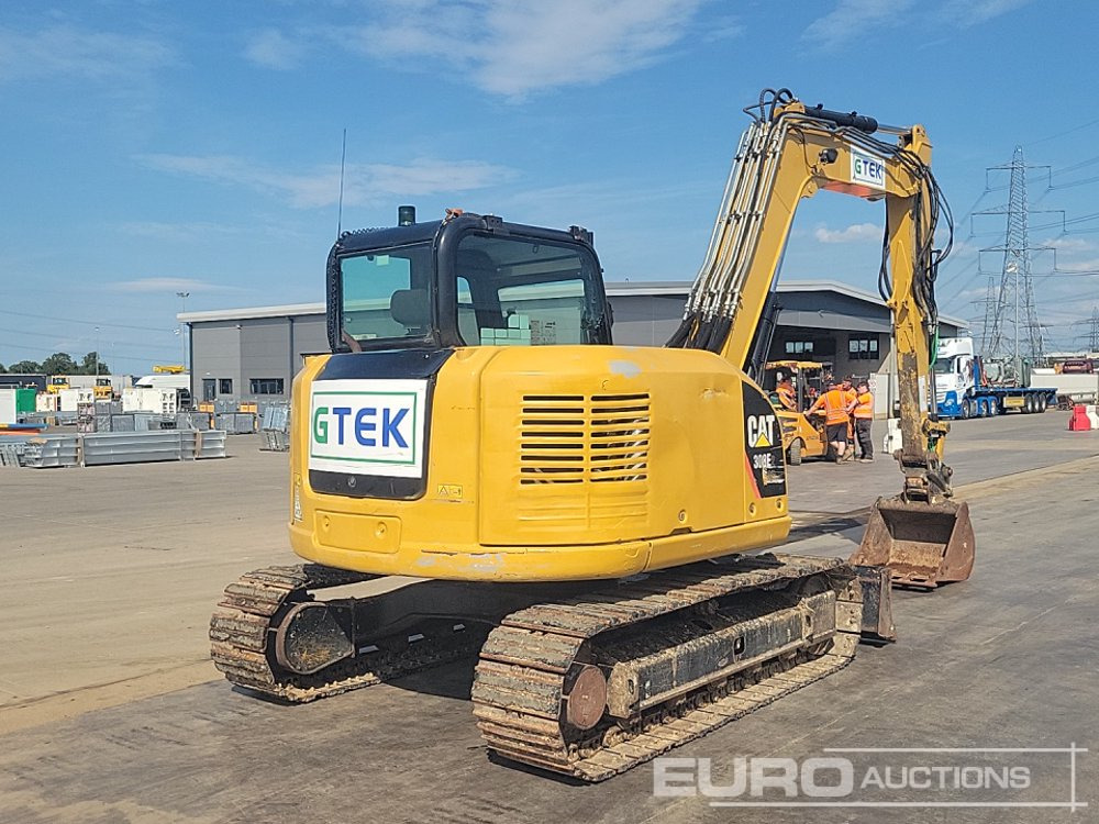 2014 CAT 308E2CR - Мини багер: снимка 5 2014 CAT 308E2CR - Мини багер: снимка 5