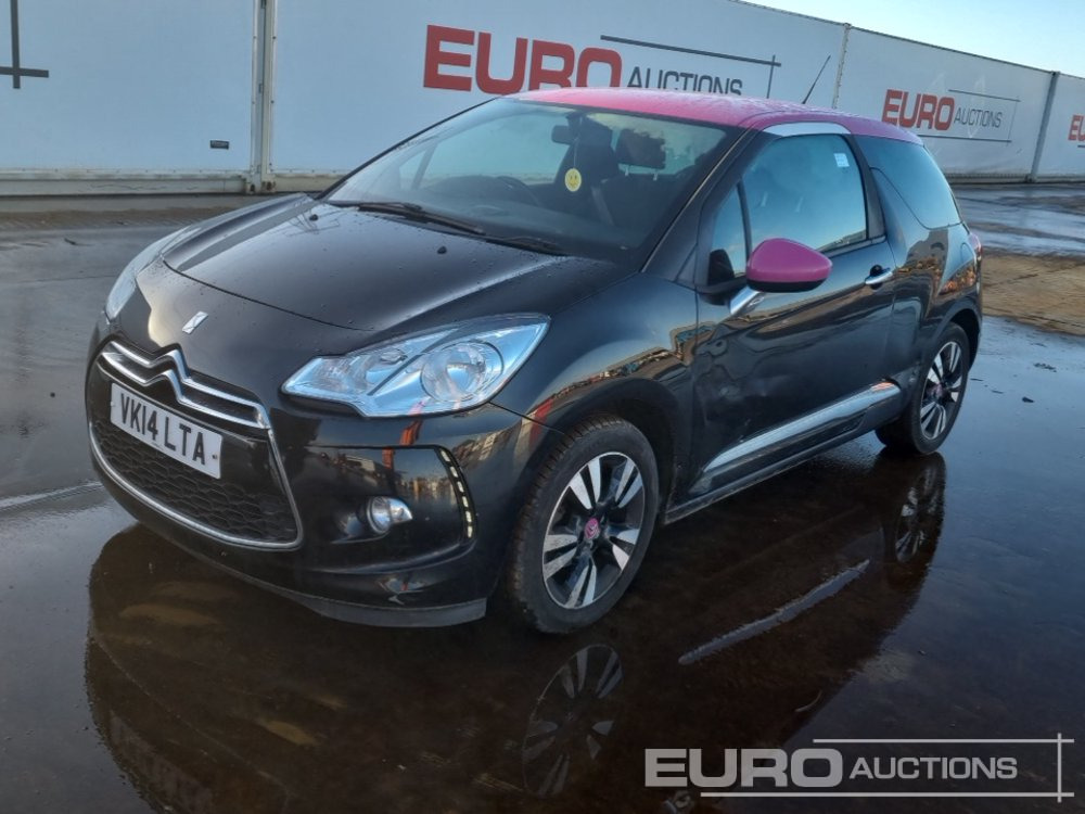 2014 Citroen DS3 - Лек автомобил: снимка 1 2014 Citroen DS3 - Лек автомобил: снимка 1