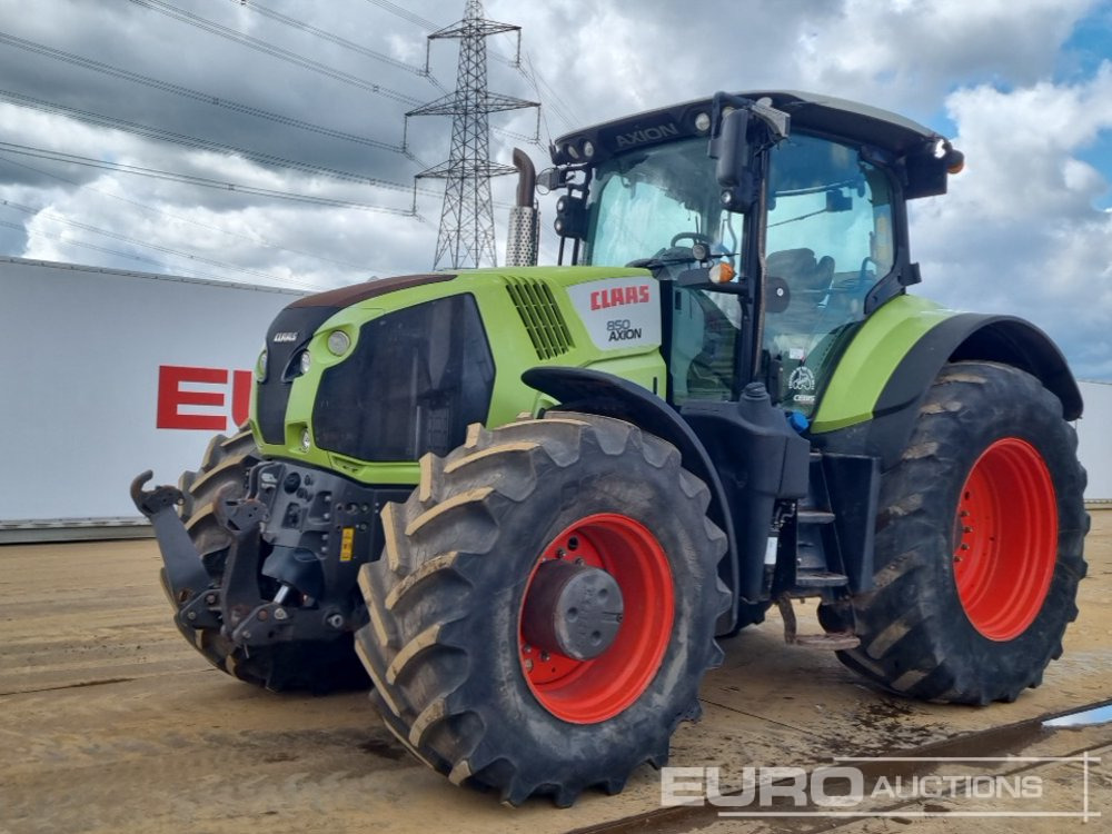 2014 Claas Axion 850 - Трактор: снимка 1 2014 Claas Axion 850 - Трактор: снимка 1