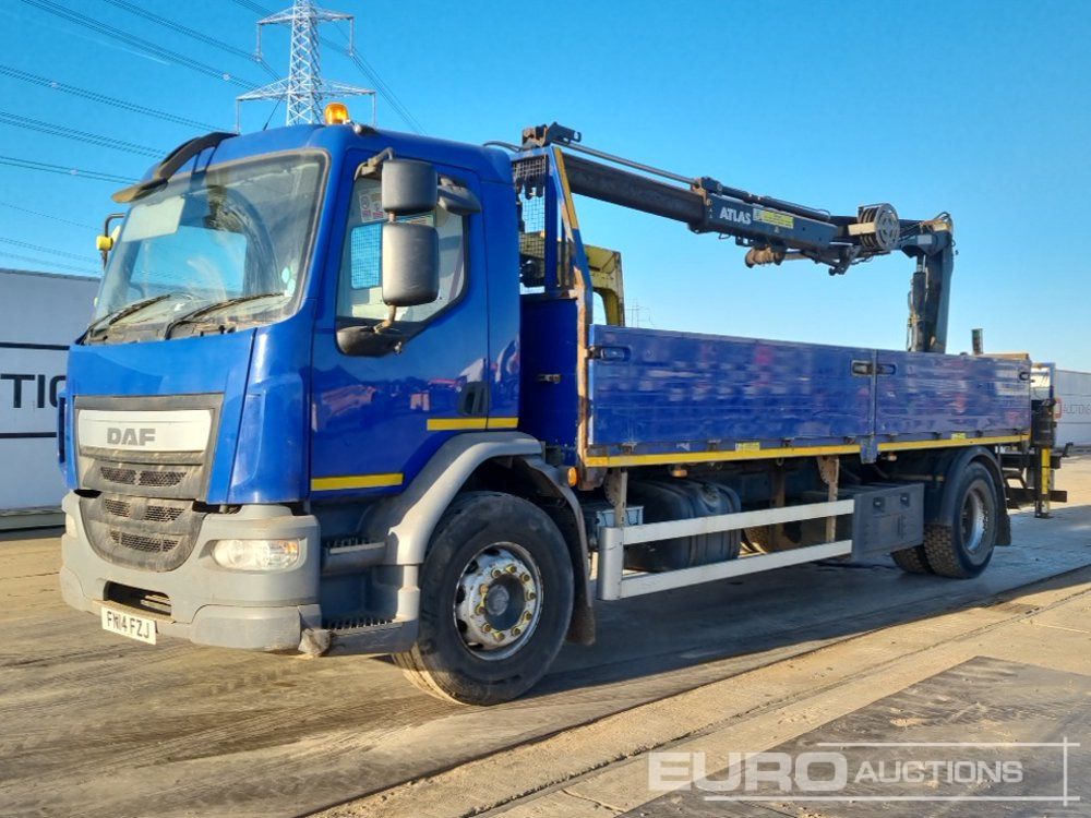 2014 DAF LF220 - Бордови камион: снимка 1 2014 DAF LF220 - Бордови камион: снимка 1