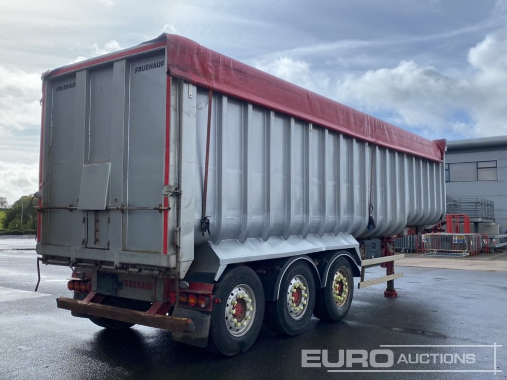 2014 Fruehauf Tri Axle Bluk Tipping Trailer, Roll Over Cover - Самосвал полуремарке: снимка 5 2014 Fruehauf Tri Axle Bluk Tipping Trailer, Roll Over Cover - Самосвал полуремарке: снимка 5