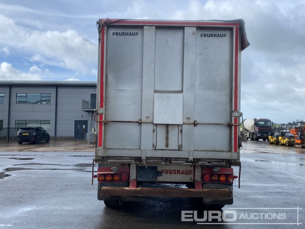 2014 Fruehauf Tri Axle Bluk Tipping Trailer, Roll Over Cover - Самосвал полуремарке: снимка 4 2014 Fruehauf Tri Axle Bluk Tipping Trailer, Roll Over Cover - Самосвал полуремарке: снимка 4