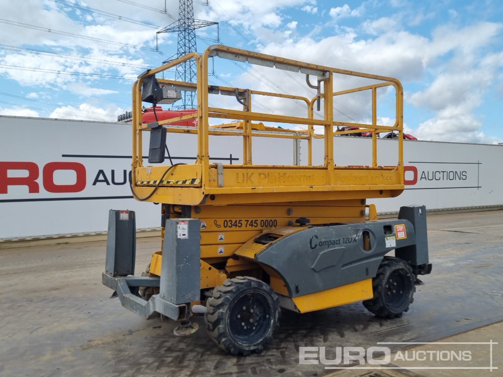 2014 Haulotte Compact 12DX - Работна площадка: снимка 1 2014 Haulotte Compact 12DX - Работна площадка: снимка 1