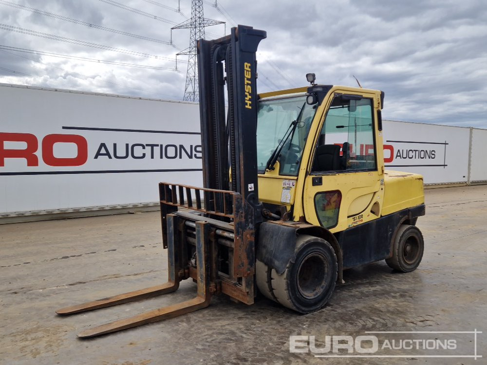 2014 Hyster H5.5FT - Мотокар: снимка 1 2014 Hyster H5.5FT - Мотокар: снимка 1