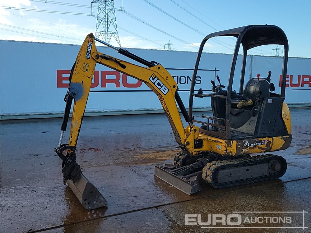 2014 JCB 8018CTS - Мини багер: снимка 1 2014 JCB 8018CTS - Мини багер: снимка 1