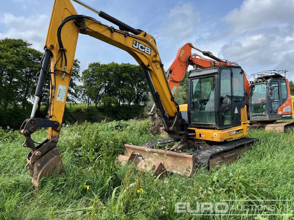 2014 JCB 86C-1 - Мини багер: снимка 1 2014 JCB 86C-1 - Мини багер: снимка 1