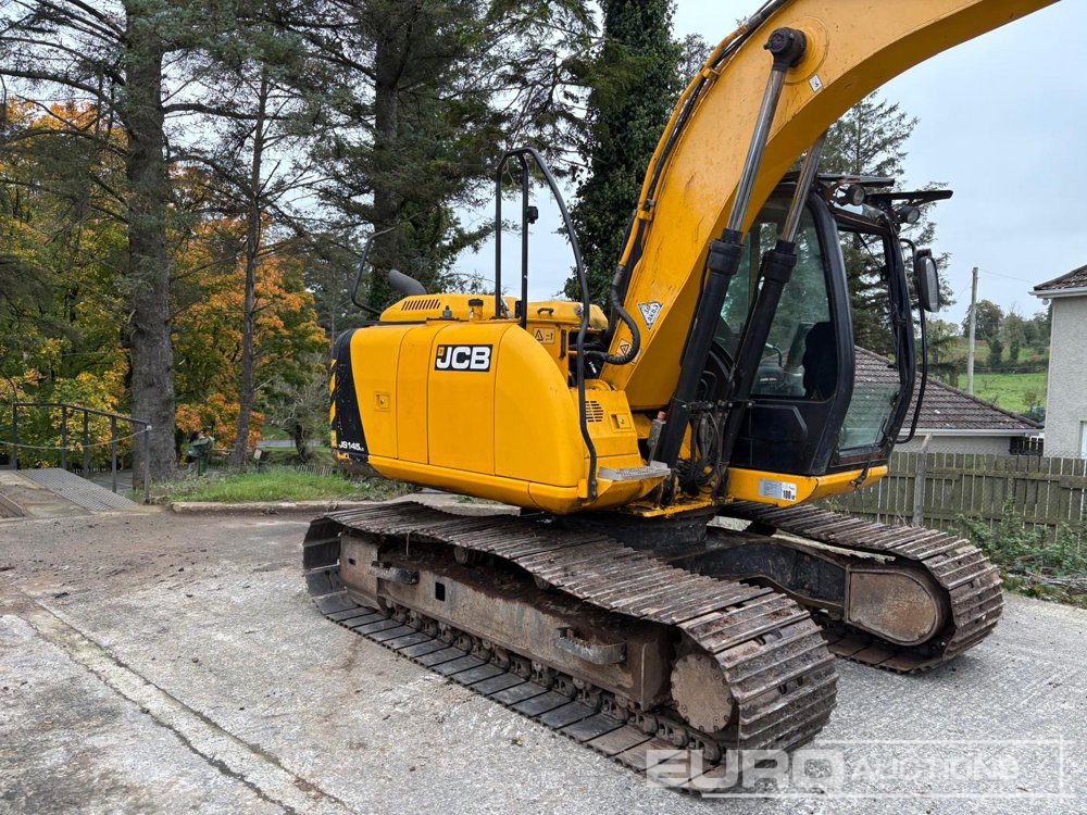 2014 JCB JS145 - Верижен багер: снимка 4 2014 JCB JS145 - Верижен багер: снимка 4