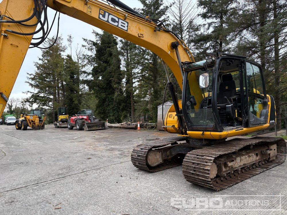 2014 JCB JS145 - Верижен багер: снимка 1 2014 JCB JS145 - Верижен багер: снимка 1