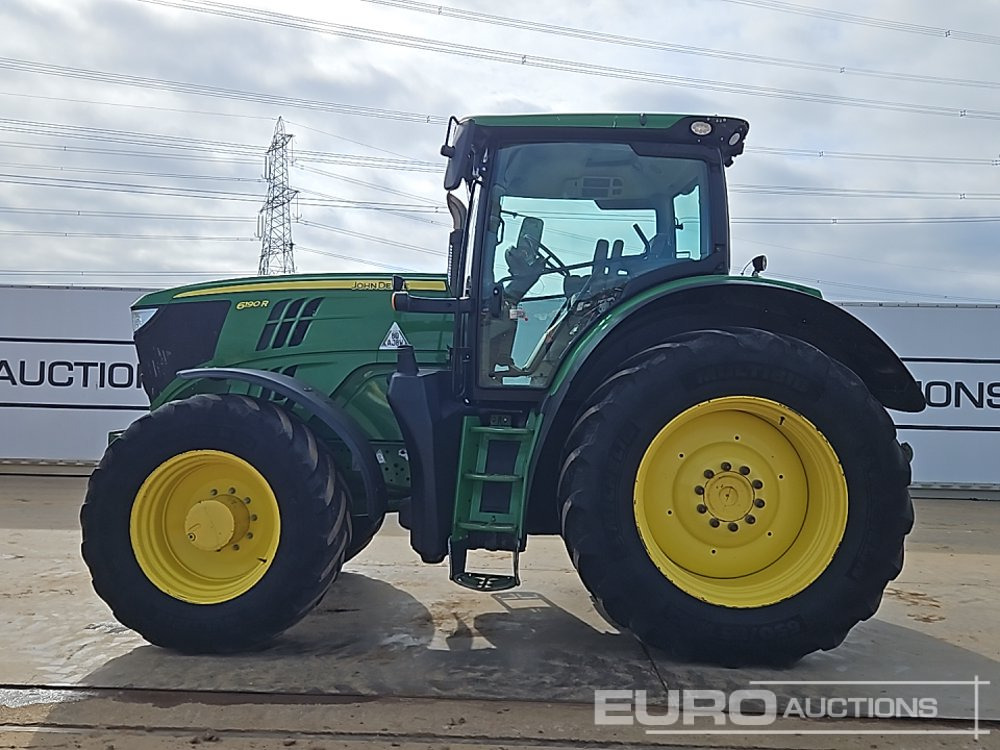 2014 John Deere 6190R - Трактор: снимка 2 2014 John Deere 6190R - Трактор: снимка 2