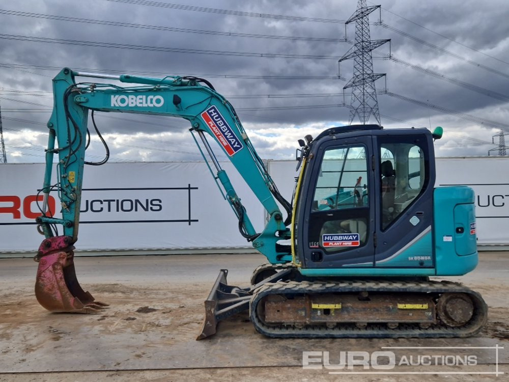 2014 Kobelco SK85MSR-3E - Мини багер: снимка 2 2014 Kobelco SK85MSR-3E - Мини багер: снимка 2