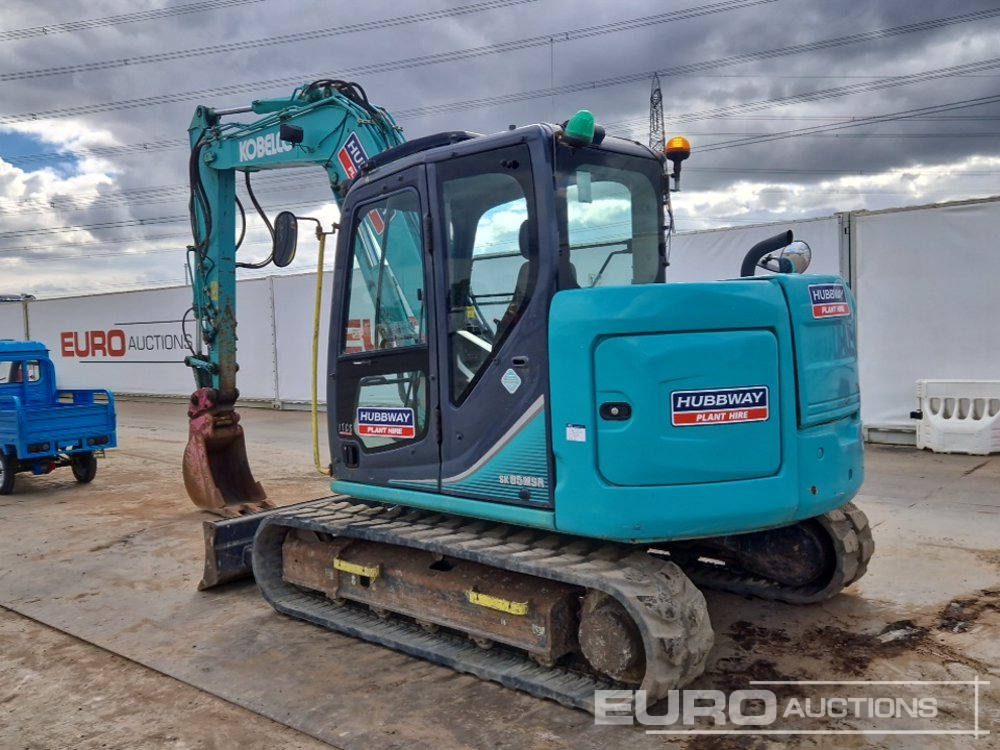 2014 Kobelco SK85MSR-3E - Мини багер: снимка 3 2014 Kobelco SK85MSR-3E - Мини багер: снимка 3