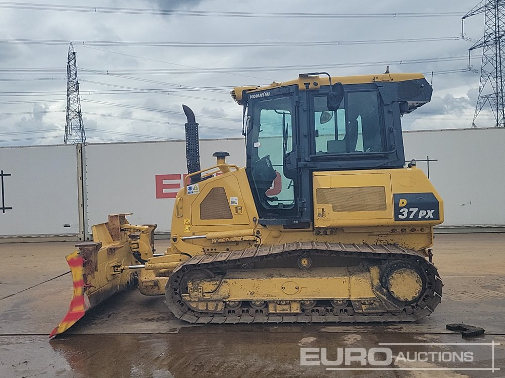 2014 Komatsu D37PX-23 - Булдозер: снимка 2 2014 Komatsu D37PX-23 - Булдозер: снимка 2