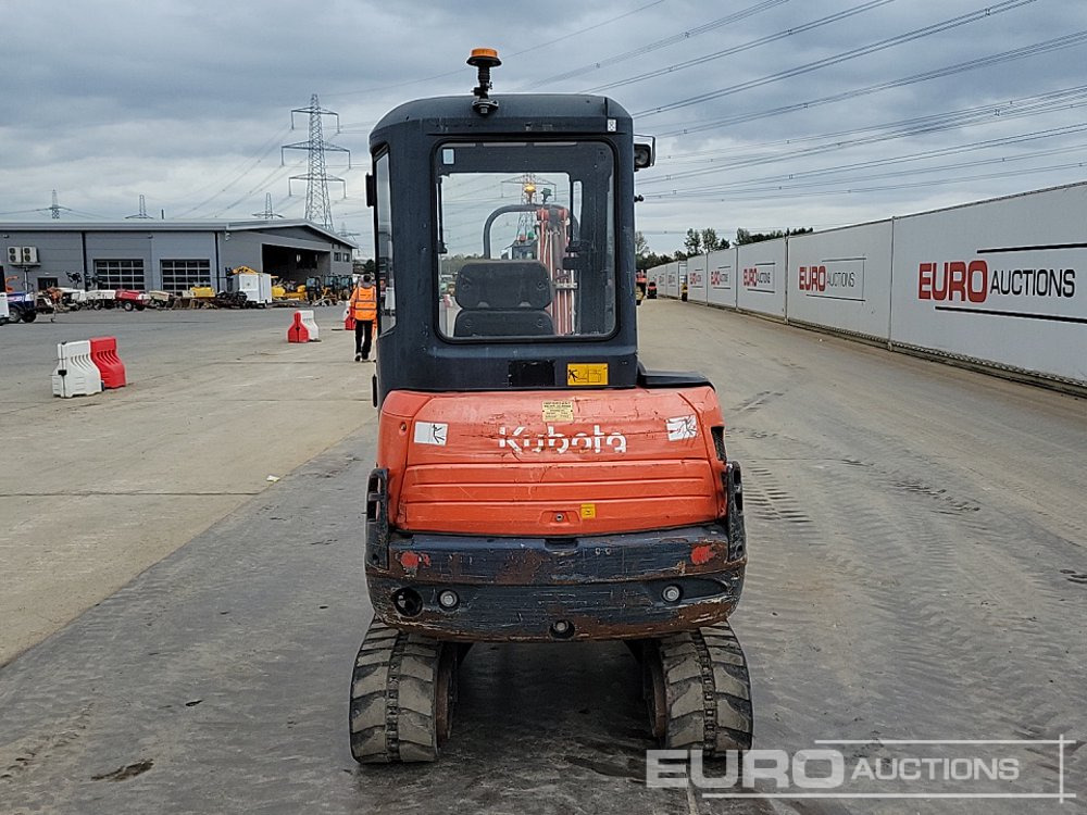 2014 Kubota KX61-3 - Мини багер: снимка 4 2014 Kubota KX61-3 - Мини багер: снимка 4
