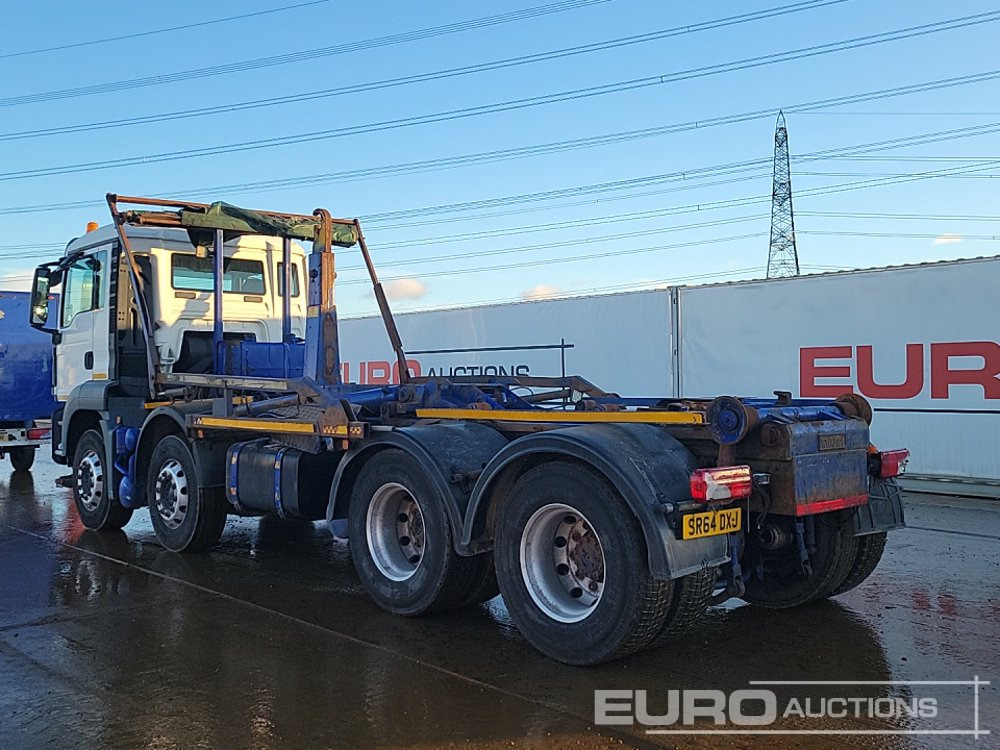 2014 MAN TGS 32.400 - Мултилифт с кука камион: снимка 3 2014 MAN TGS 32.400 - Мултилифт с кука камион: снимка 3