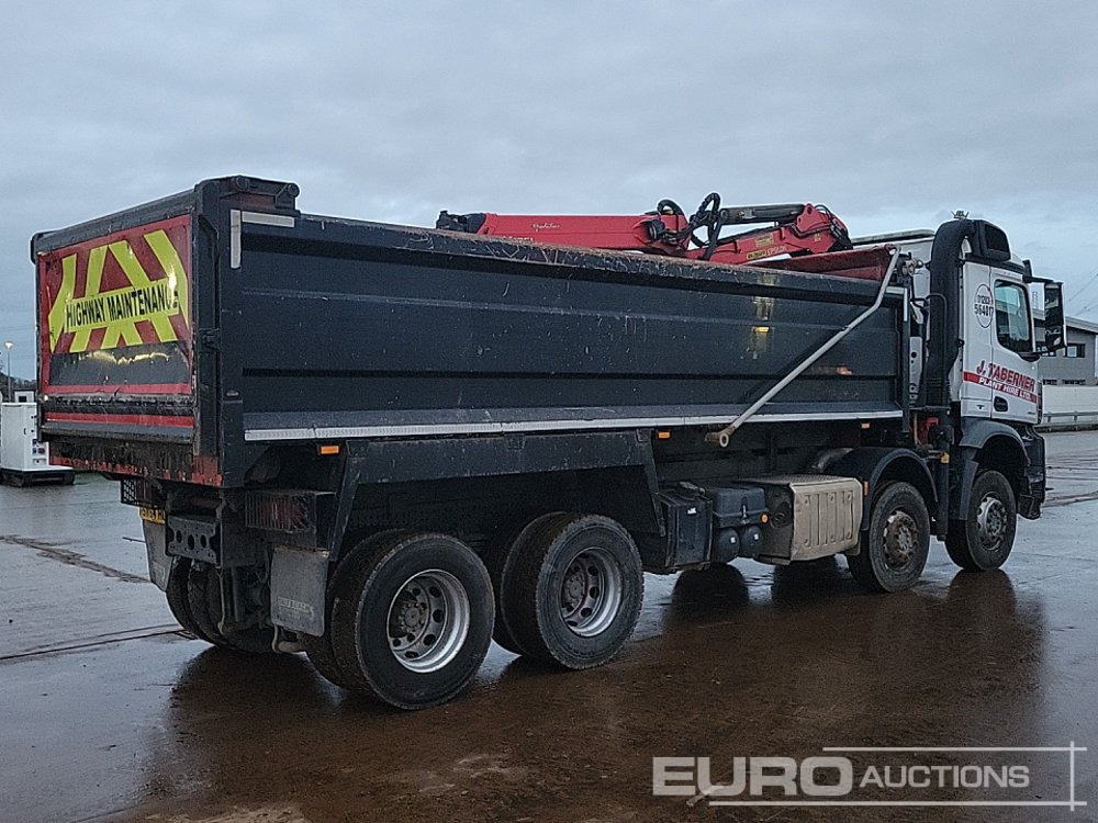 2014 Mercedes Arocs 3240 - Самосвал камион: снимка 5 2014 Mercedes Arocs 3240 - Самосвал камион: снимка 5