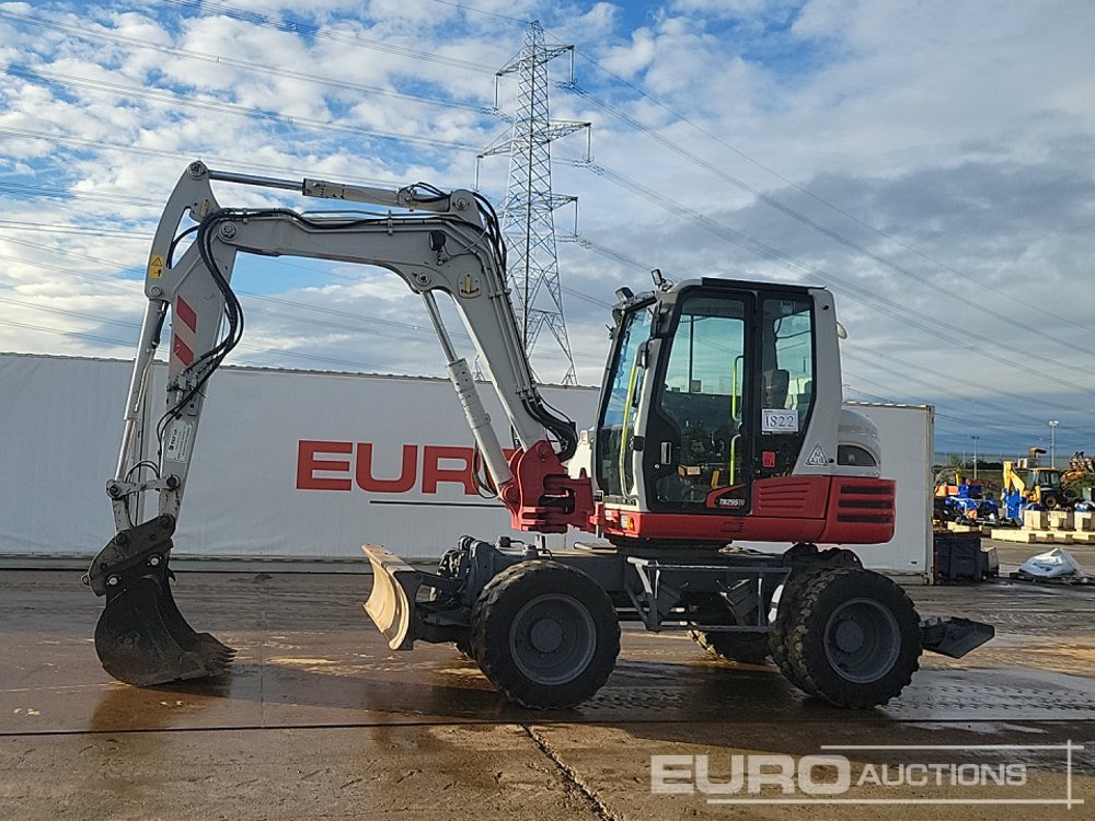 2014 Takeuchi TB295W - Колесен багер: снимка 2 2014 Takeuchi TB295W - Колесен багер: снимка 2