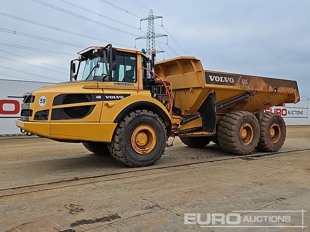 2014 Volvo A30G - Съчленен самосвал: снимка 1 2014 Volvo A30G - Съчленен самосвал: снимка 1
