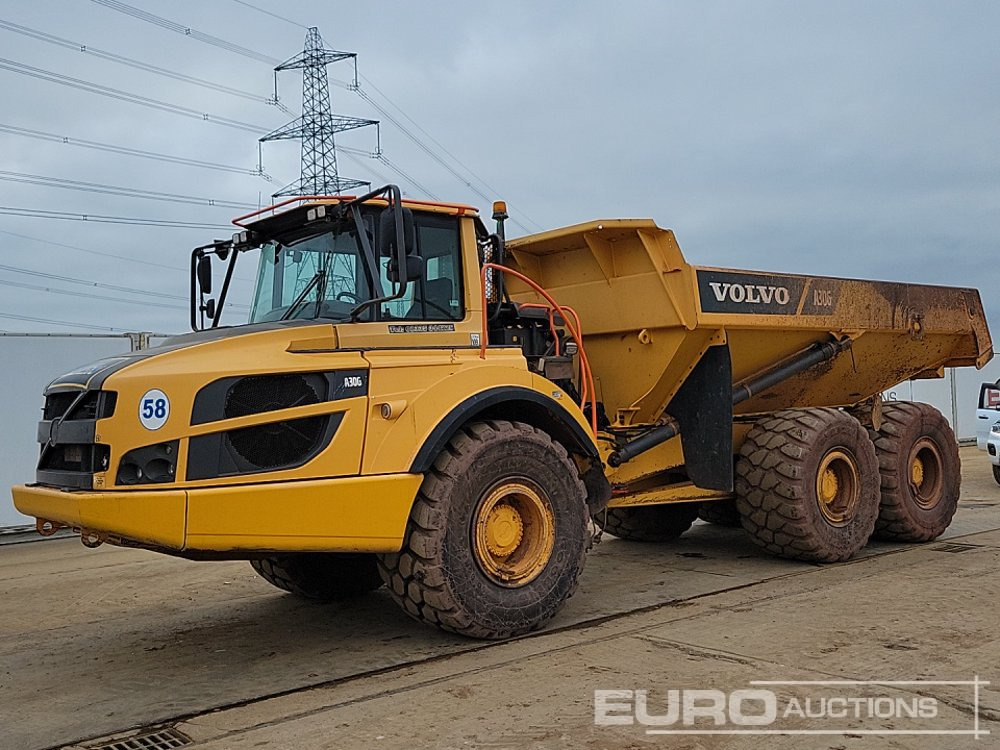 2014 Volvo A30G - Съчленен самосвал: снимка 1 2014 Volvo A30G - Съчленен самосвал: снимка 1