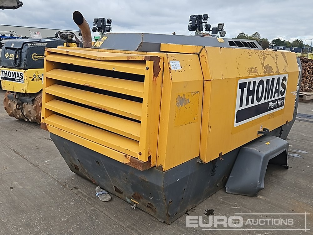 2015 Atlas Copco XAHS186 375CFM - Компресор за въздух: снимка 2 2015 Atlas Copco XAHS186 375CFM - Компресор за въздух: снимка 2