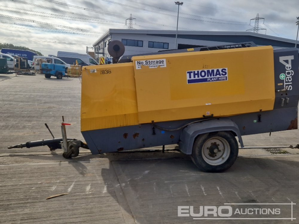 2015 Atlas Copco XAHS237 - Компресор за въздух: снимка 2 2015 Atlas Copco XAHS237 - Компресор за въздух: снимка 2
