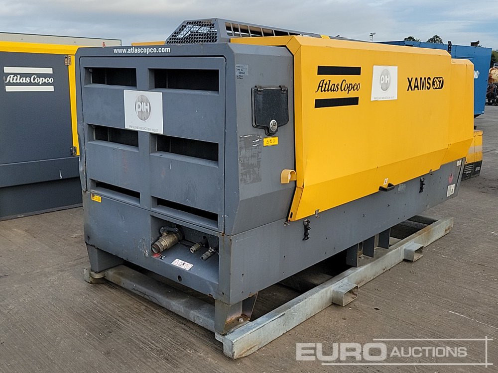 2015 Atlas Copco XAMS367 - Компресор за въздух: снимка 5 2015 Atlas Copco XAMS367 - Компресор за въздух: снимка 5