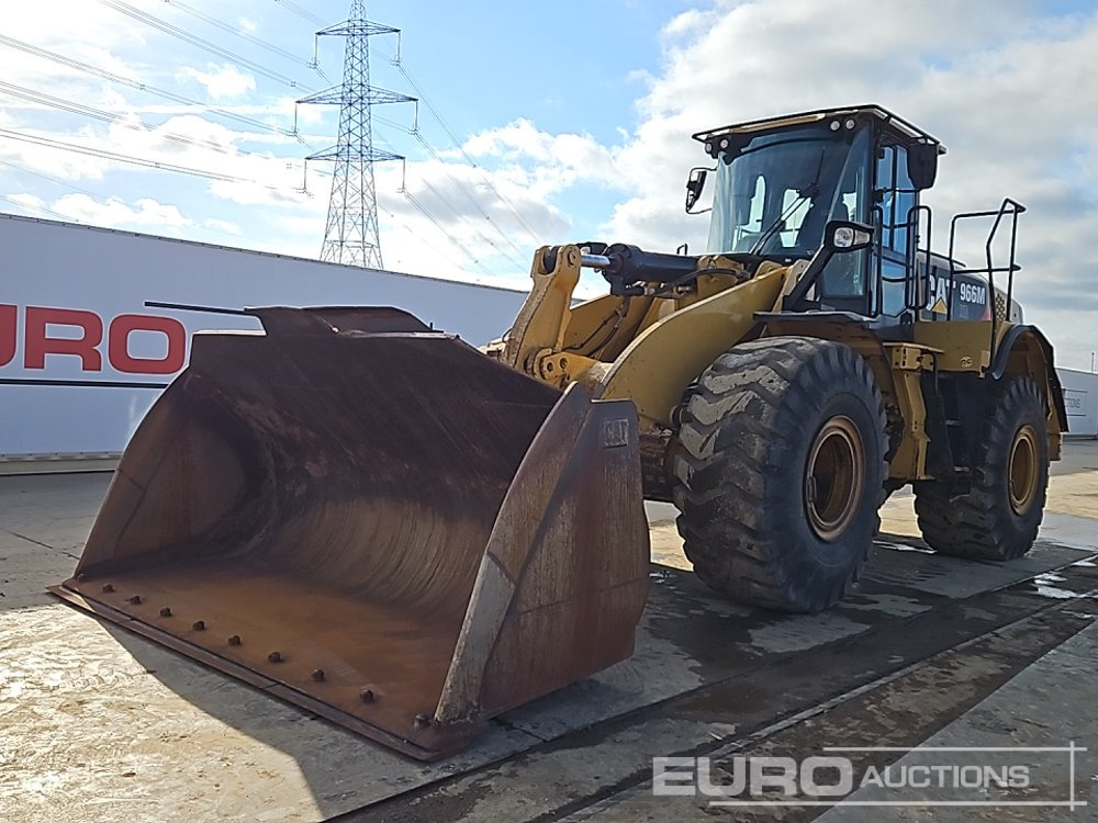 2015 CAT 966MXE - Колесен товарач: снимка 1 2015 CAT 966MXE - Колесен товарач: снимка 1
