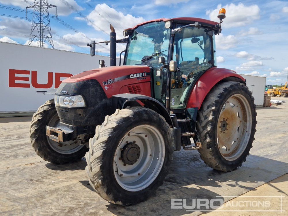 2015 Case Farmall 105U - Трактор: снимка 1 2015 Case Farmall 105U - Трактор: снимка 1