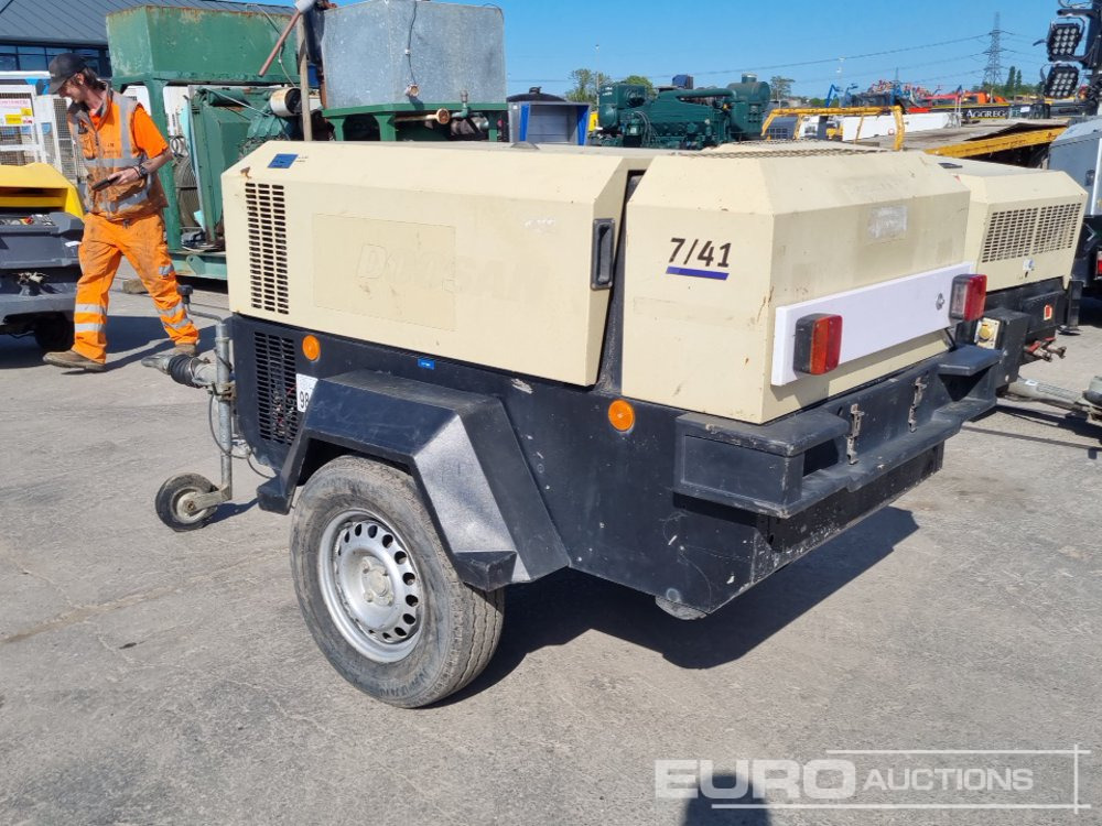 2015 Doosan 741 - Компресор за въздух: снимка 3 2015 Doosan 741 - Компресор за въздух: снимка 3