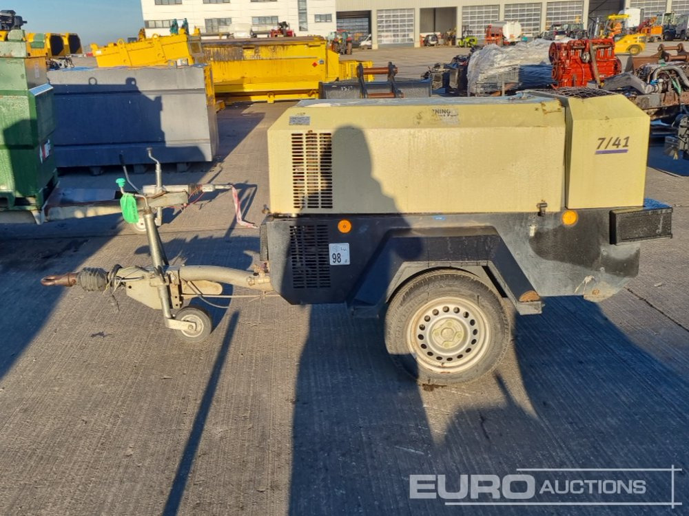 2015 Doosan 741 - Компресор за въздух: снимка 2 2015 Doosan 741 - Компресор за въздух: снимка 2