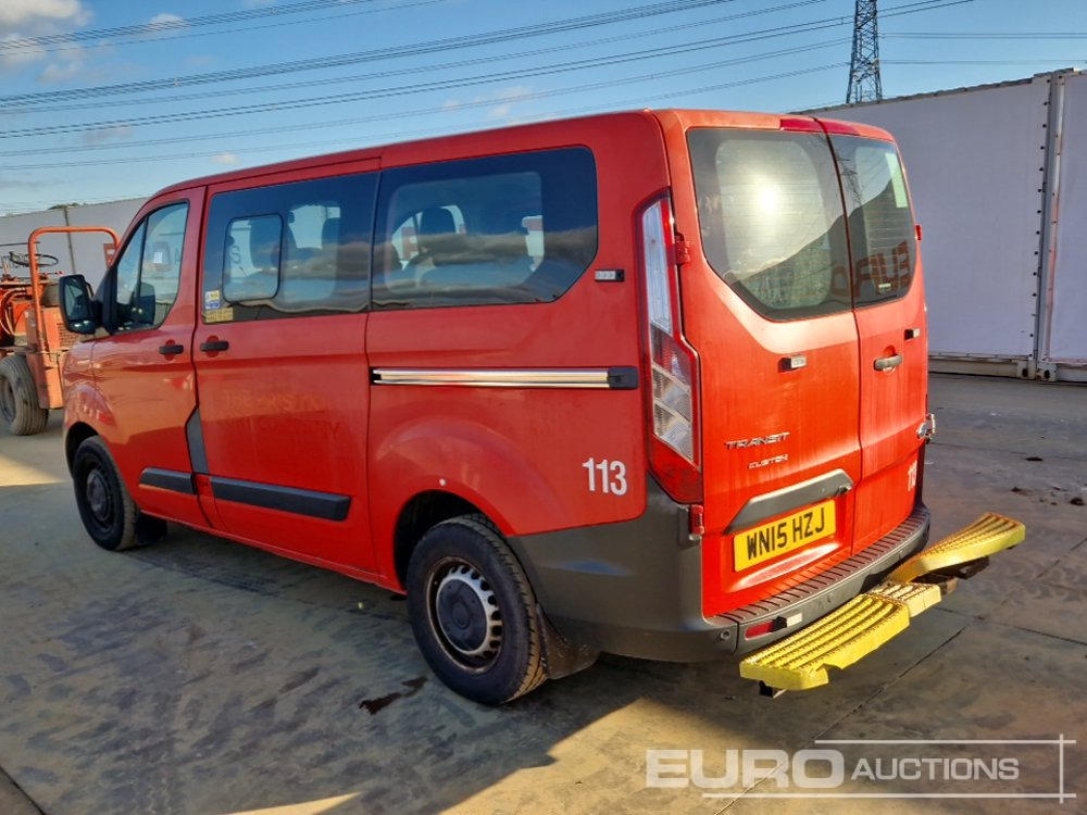 2015 Ford Transit Custom 310 - Пътнически бус: снимка 3 2015 Ford Transit Custom 310 - Пътнически бус: снимка 3