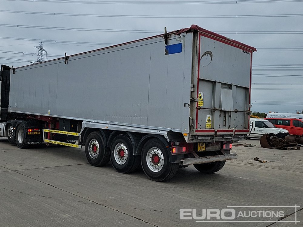 2015 Fruehauf Tri Axle Bulk Tipping Trailer, Easy Sheet - Самосвал полуремарке: снимка 4 2015 Fruehauf Tri Axle Bulk Tipping Trailer, Easy Sheet - Самосвал полуремарке: снимка 4
