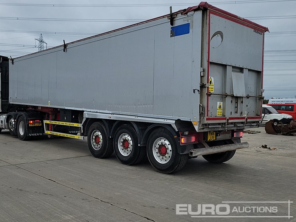 2015 Fruehauf Tri Axle Bulk Tipping Trailer, Easy Sheet - Самосвал полуремарке: снимка 3 2015 Fruehauf Tri Axle Bulk Tipping Trailer, Easy Sheet - Самосвал полуремарке: снимка 3