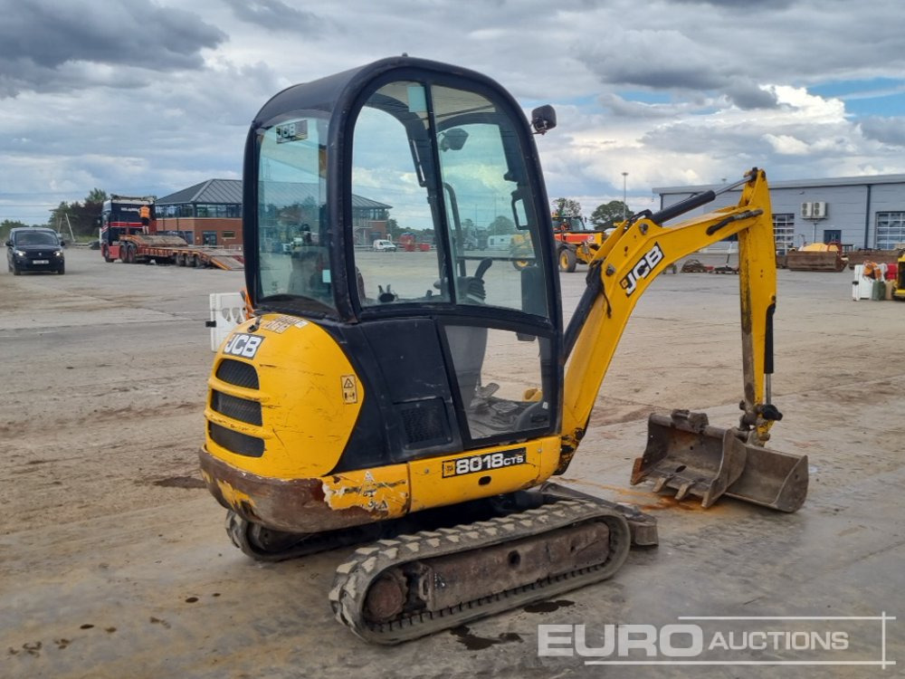 2015 JCB 8018CTS - Мини багер: снимка 5 2015 JCB 8018CTS - Мини багер: снимка 5