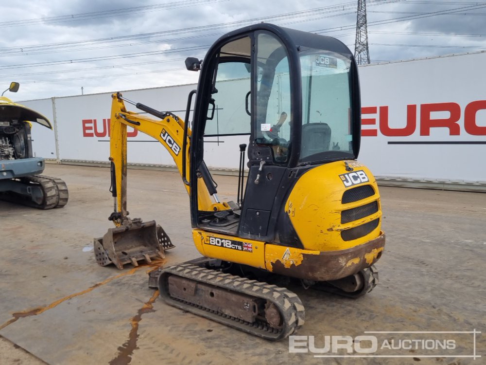 2015 JCB 8018CTS - Мини багер: снимка 3 2015 JCB 8018CTS - Мини багер: снимка 3