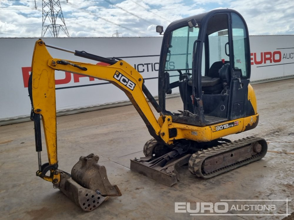 2015 JCB 8018CTS - Мини багер: снимка 1 2015 JCB 8018CTS - Мини багер: снимка 1