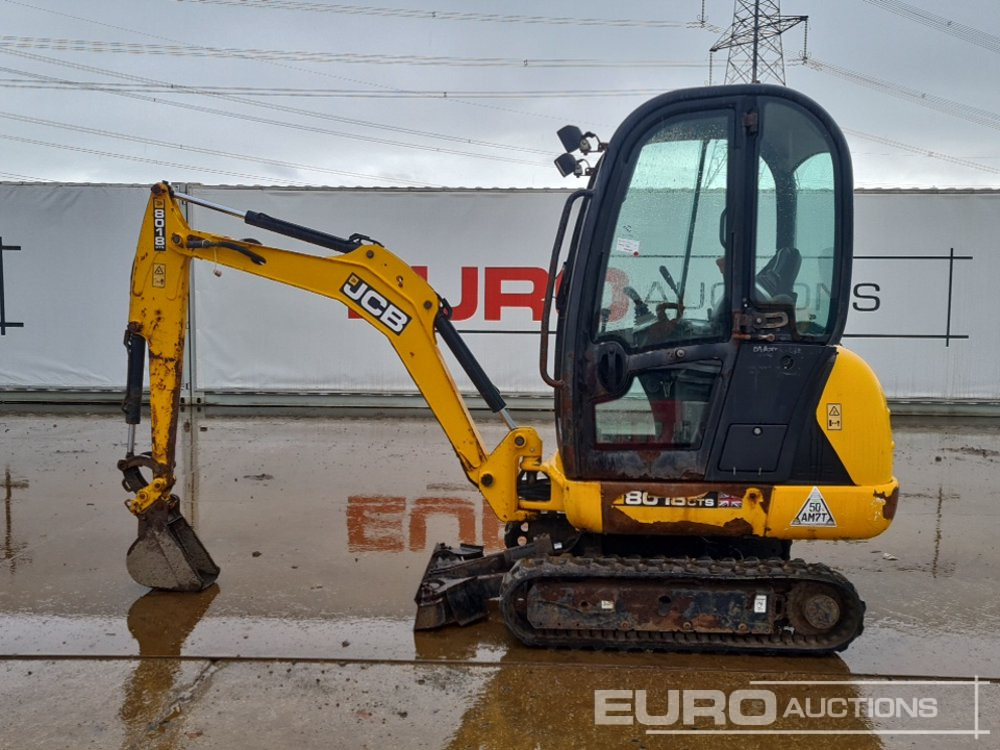2015 JCB 8018CTS - Мини багер: снимка 2 2015 JCB 8018CTS - Мини багер: снимка 2