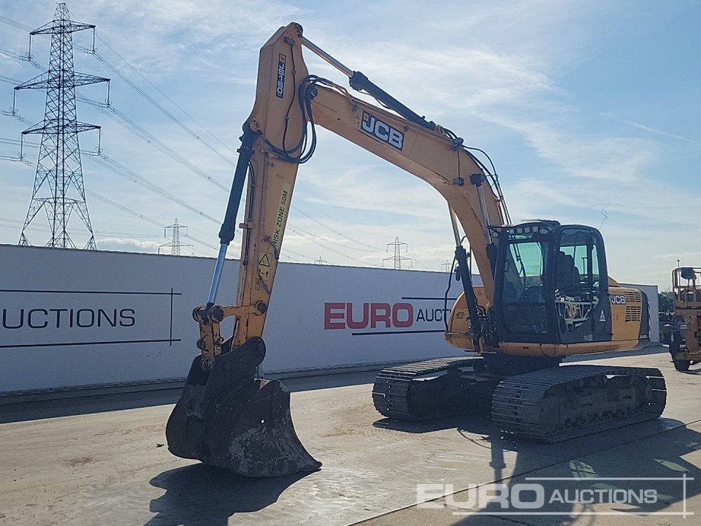 2015 JCB JS160 - Верижен багер: снимка 1 2015 JCB JS160 - Верижен багер: снимка 1