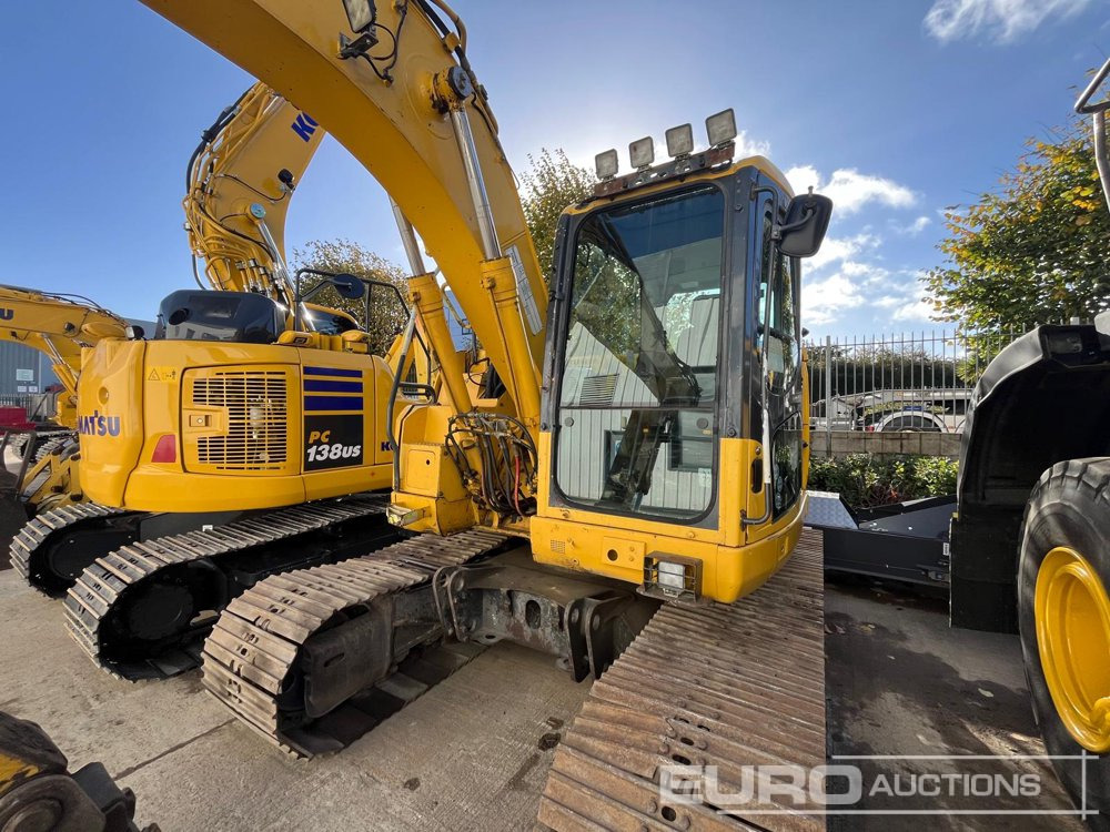 2015 Komatsu PC138US-10 - Верижен багер: снимка 3 2015 Komatsu PC138US-10 - Верижен багер: снимка 3