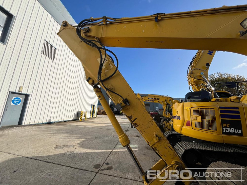 2015 Komatsu PC138US-10 - Верижен багер: снимка 2 2015 Komatsu PC138US-10 - Верижен багер: снимка 2