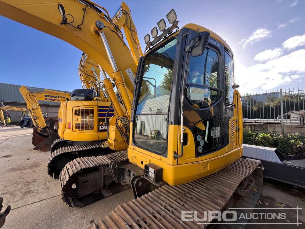 2015 Komatsu PC138US-10 - Верижен багер: снимка 4 2015 Komatsu PC138US-10 - Верижен багер: снимка 4