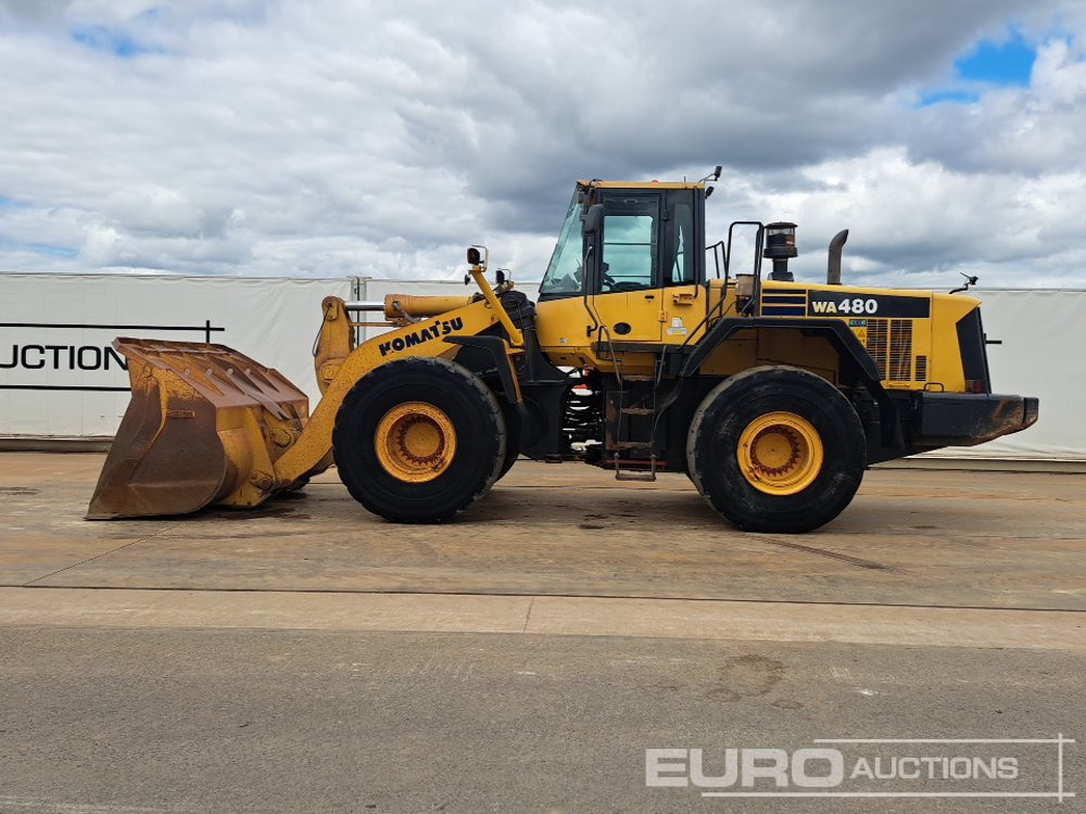 2015 Komatsu WA480-6 - Колесен товарач: снимка 2 2015 Komatsu WA480-6 - Колесен товарач: снимка 2