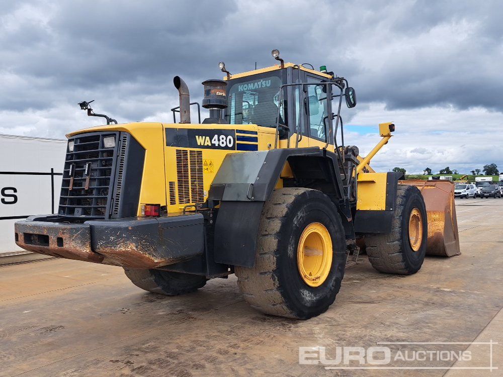 2015 Komatsu WA480-6 - Колесен товарач: снимка 5 2015 Komatsu WA480-6 - Колесен товарач: снимка 5