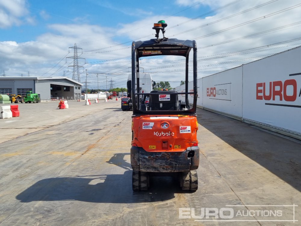 2015 Kubota KX016-4 - Мини багер: снимка 4 2015 Kubota KX016-4 - Мини багер: снимка 4